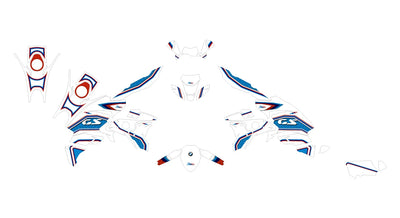 Dekor passend für BMW R1250 GS Dekor - Icon Edition - Arider