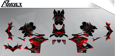 Graphics Kit suitable for Ducati Panigale V4 - Nitro Edition