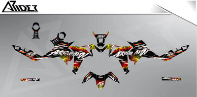 Dekor passend für Honda Africa Twin - Hawaii Edition - Arider