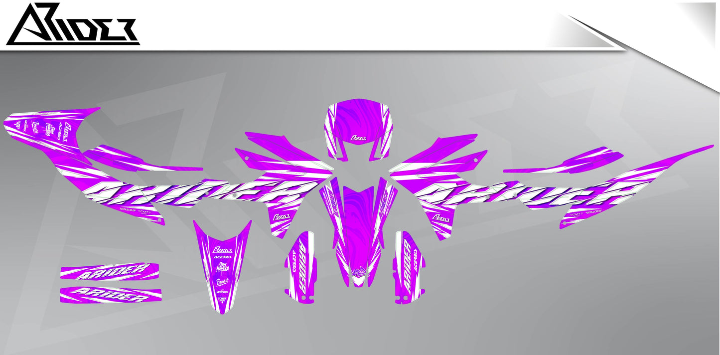 Dekor passend für Aprilia SX 125 - Breeze Edition