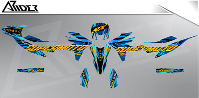 Graphics Kit suitable for Aprilia SX 125 - Jokehock Edition