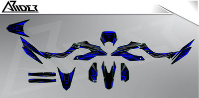 Graphics Kit suitable for Aprilia SX 125 - Freerider V1 Edition