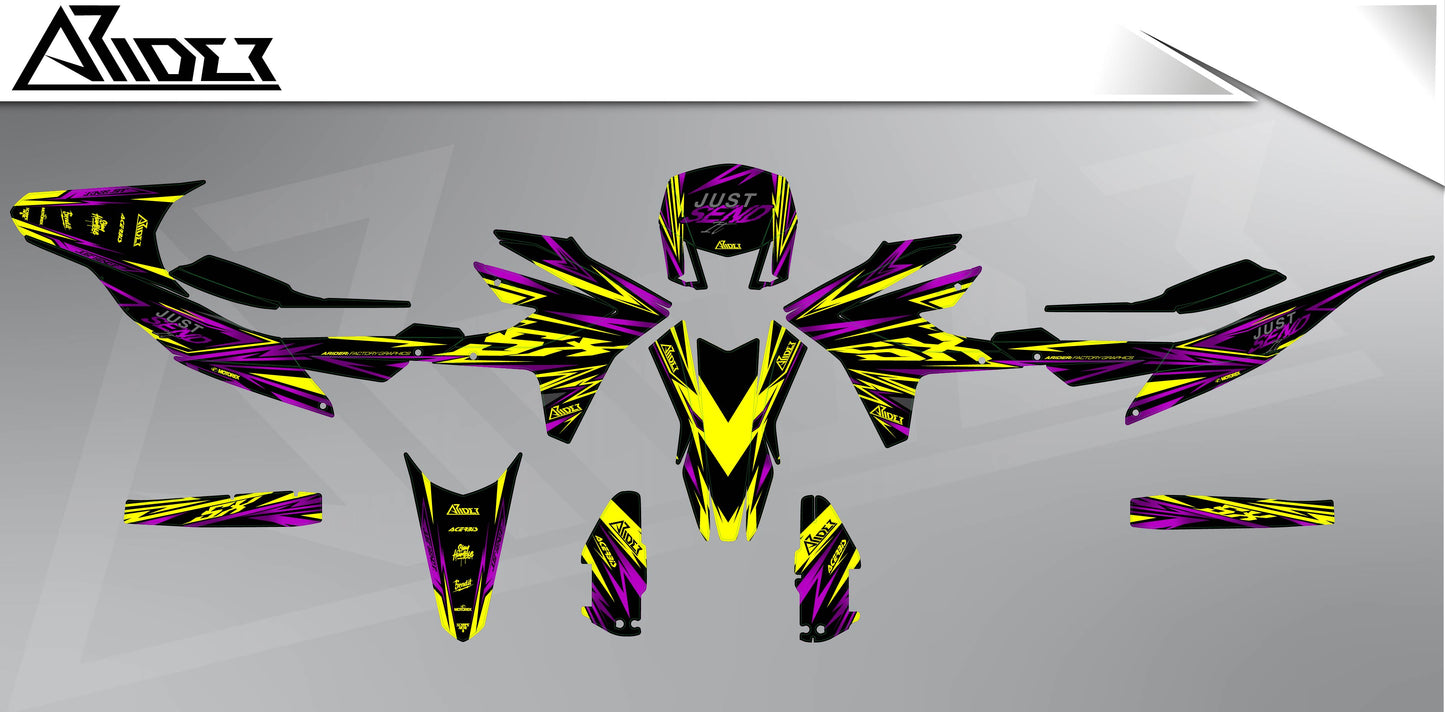 Graphics Kit suitable for Aprilia SX 125 - Vault Edition