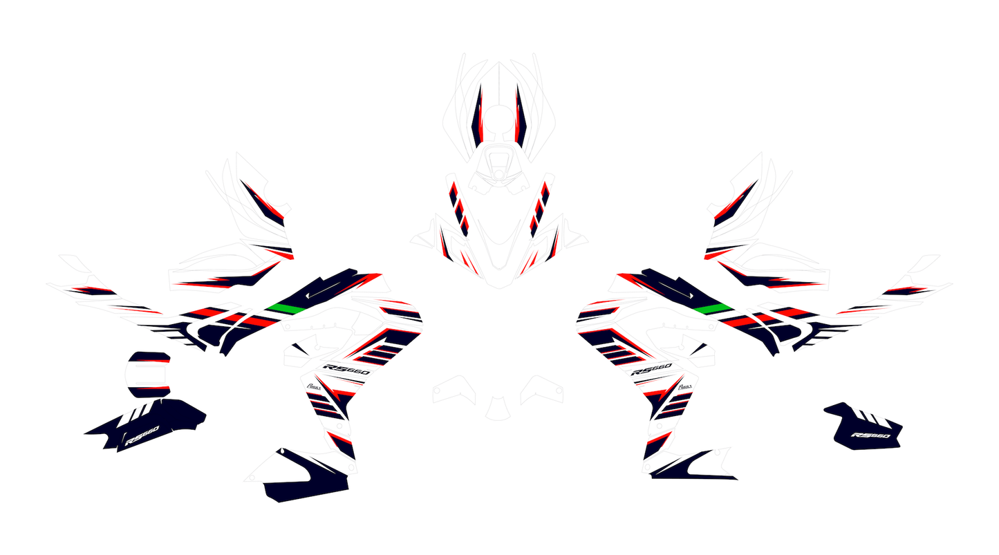 Graphics Kit suitable for Aprilia RS 660 - Stallon Edition