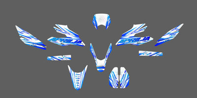 Dekor passend für Aprilia SX 125 - Peak Edition - Arider