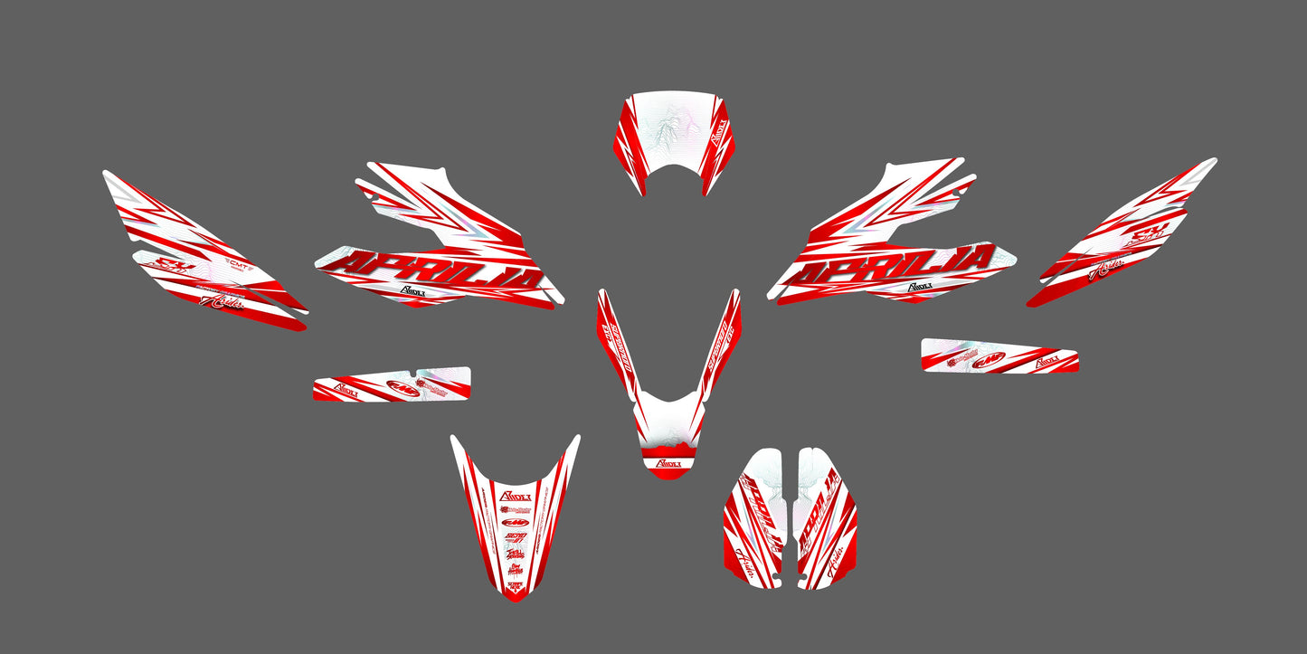 Kit déco adapté pour Aprilia SX 125 - Édition Peak
