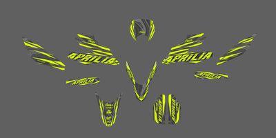 Graphics Kit suitable for Aprilia SX 125 - Breeze Edition