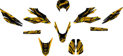 Graphics Kit suitable for Aprilia SX 125 - Beast Edition