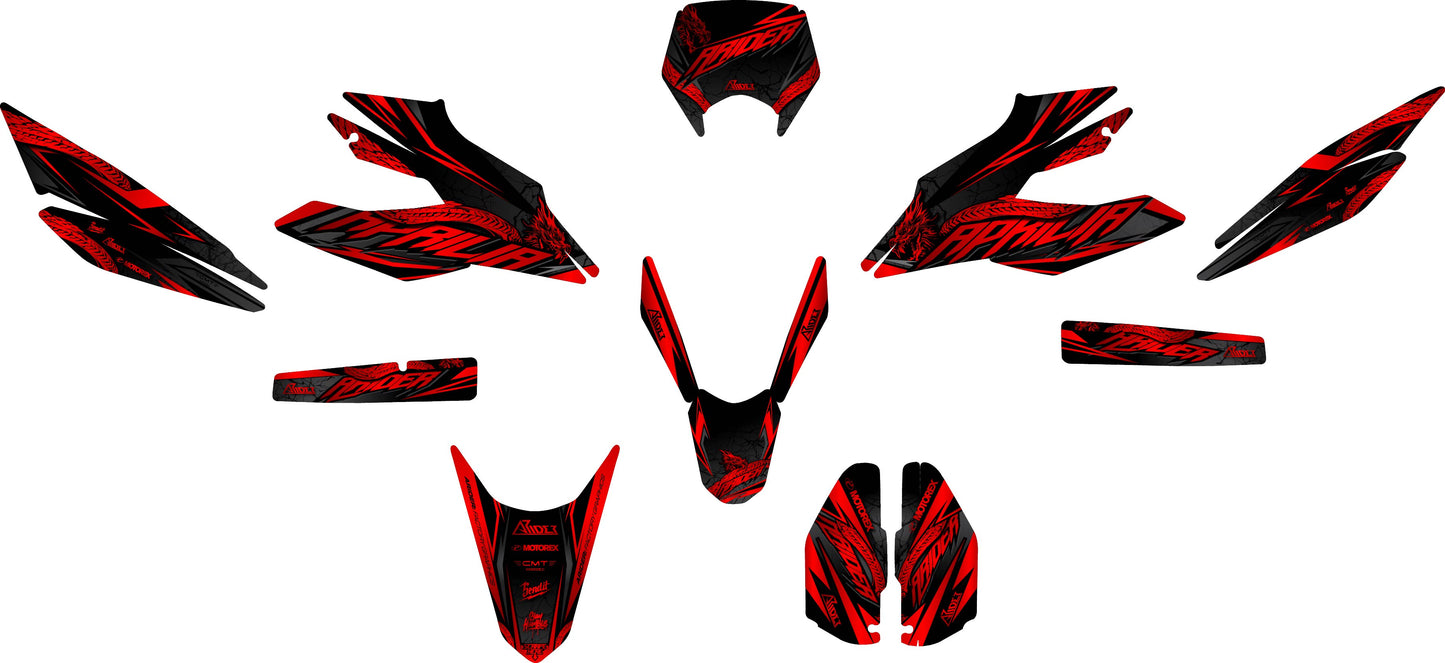 Kit déco adapté pour Aprilia SX 125 - Édition Beast