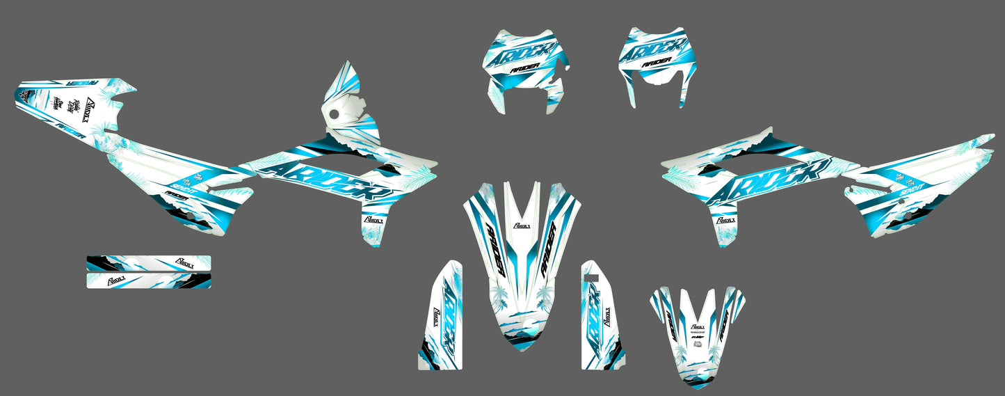 Graphics Kit suitable for Beta RR 50 / 125 - Pine Edition
