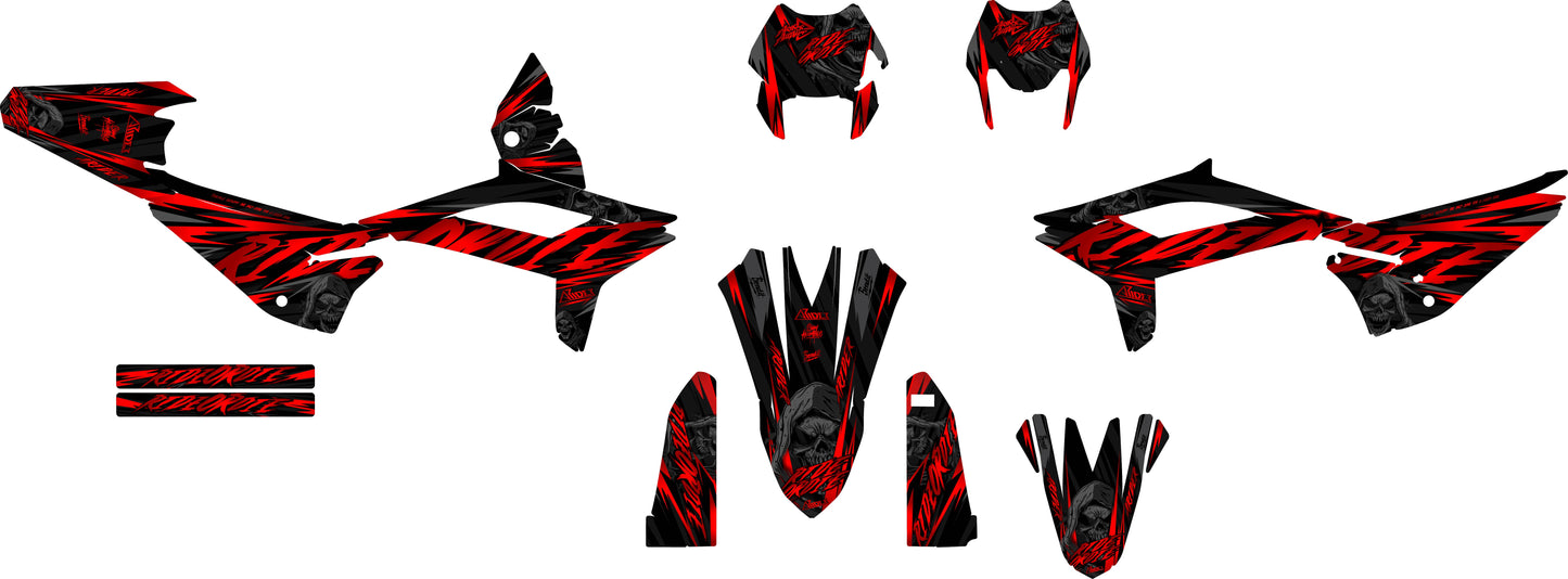 Graphics Kit suitable for Beta RR 50 / 125 - RideOrDie Edition