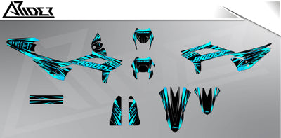 Graphics Kit suitable for Beta RR 50 / 125 - Freerider V1 Edition