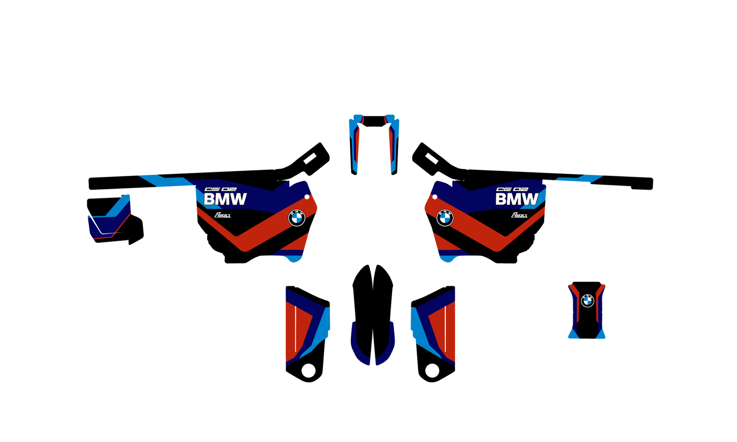 BMW CE02 Graphics Kit - Trinity Edition