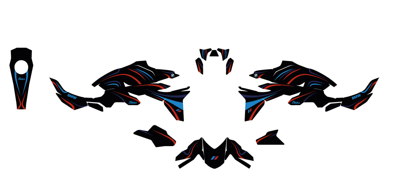 BMW F 900 R Graphics Kit - Velo Edition
