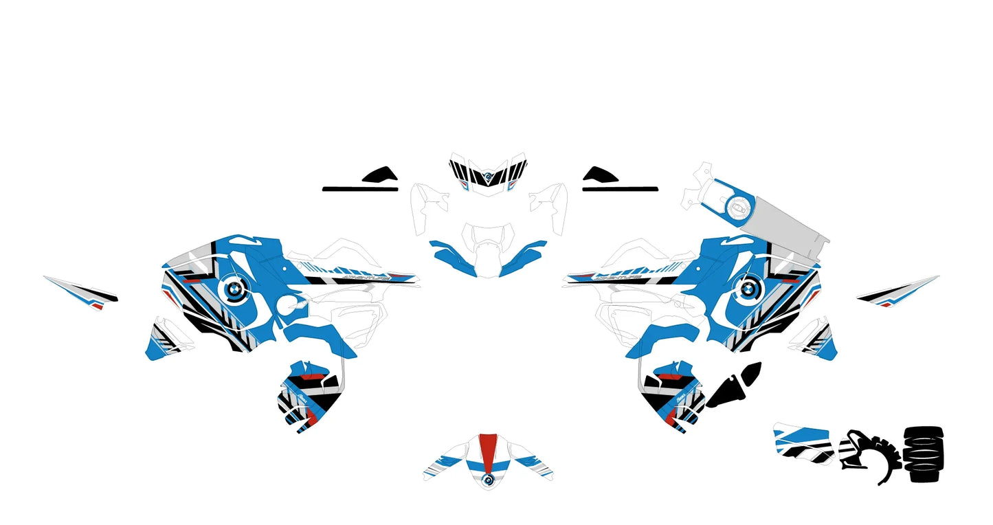 BMW R1200 | R1250 GS Adventure Dekor - Breaker-Edition - Arider