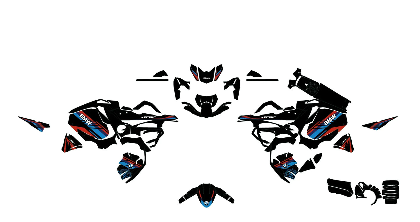 BMW R1250 GS Adventure Dekor - World-Edition - Arider