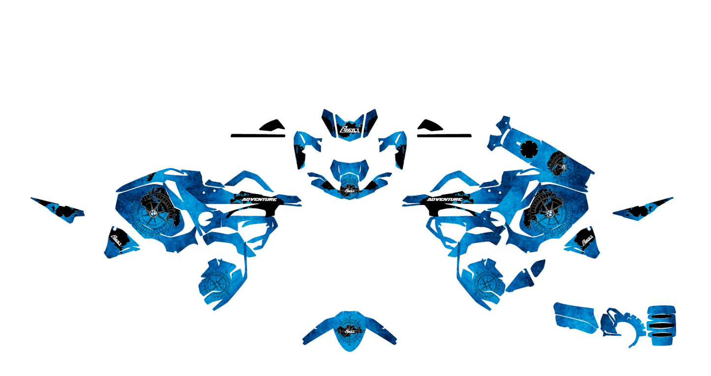 BMW R1200 | R1250 GS Adventure Graphics Kit - Explore-Edition