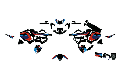 BMW R1200 | R1250 GS Adventure Graphics Kit - Trinity Edition