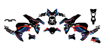 BMW R 1300 GS ADV Graphics Kit - Trinity Edition