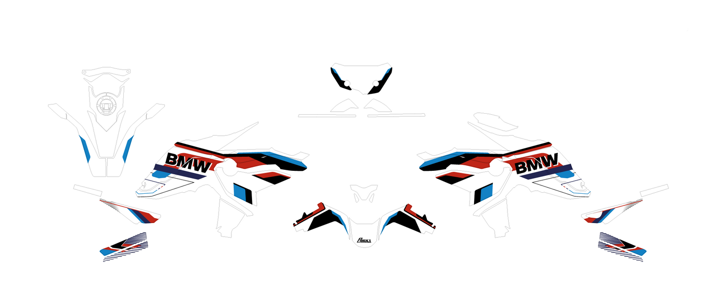 BMW F 750 | 800 | 850 GS Graphics Kit - Space Edition