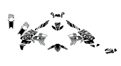 Dekor passend für BMW R1250 GS Dekor - Scratch - Arider