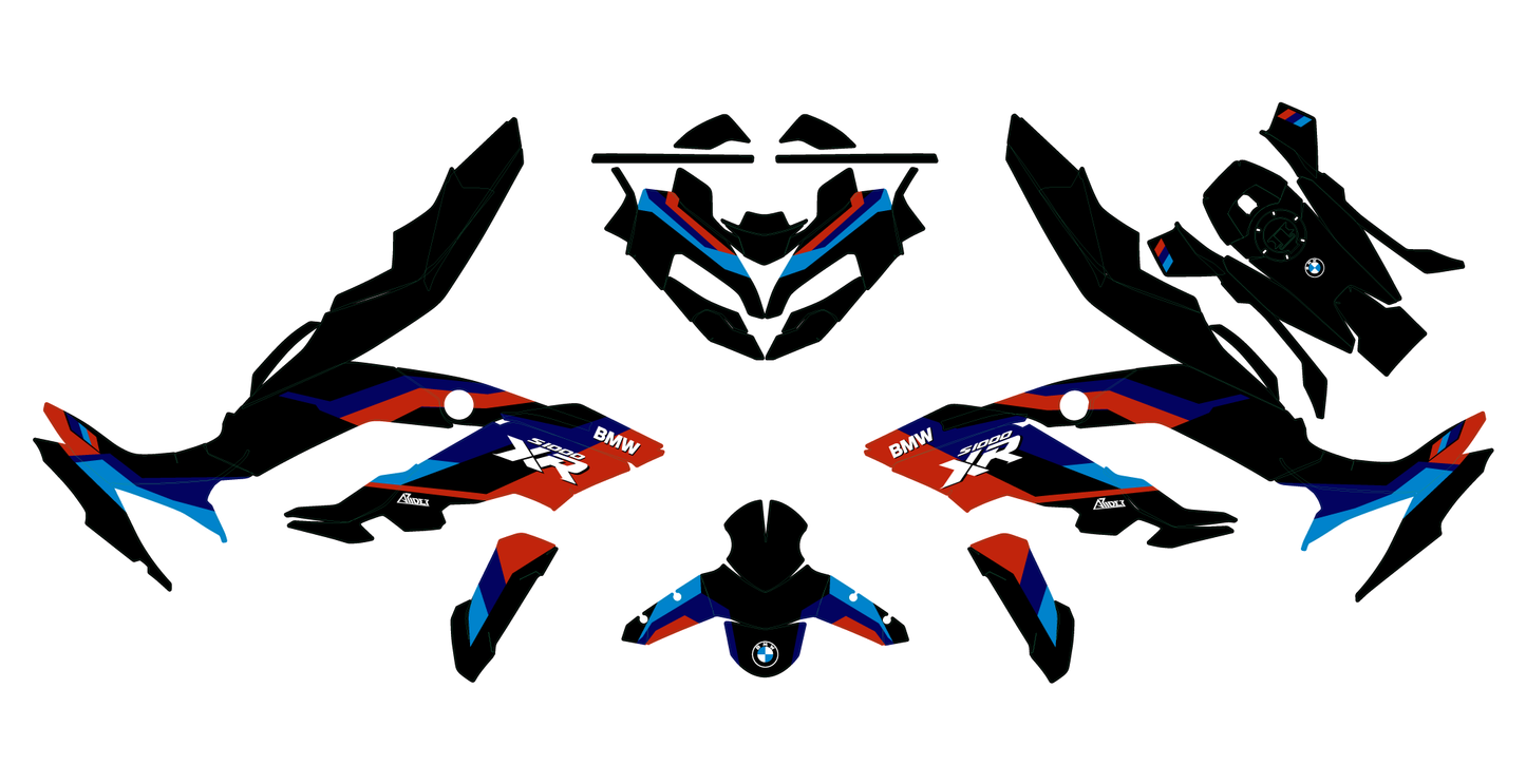 BMW S 1000 XR Graphics Kit - Trinity Edition