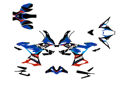 BMW S 1000 RR Graphics Kit - Space Edition