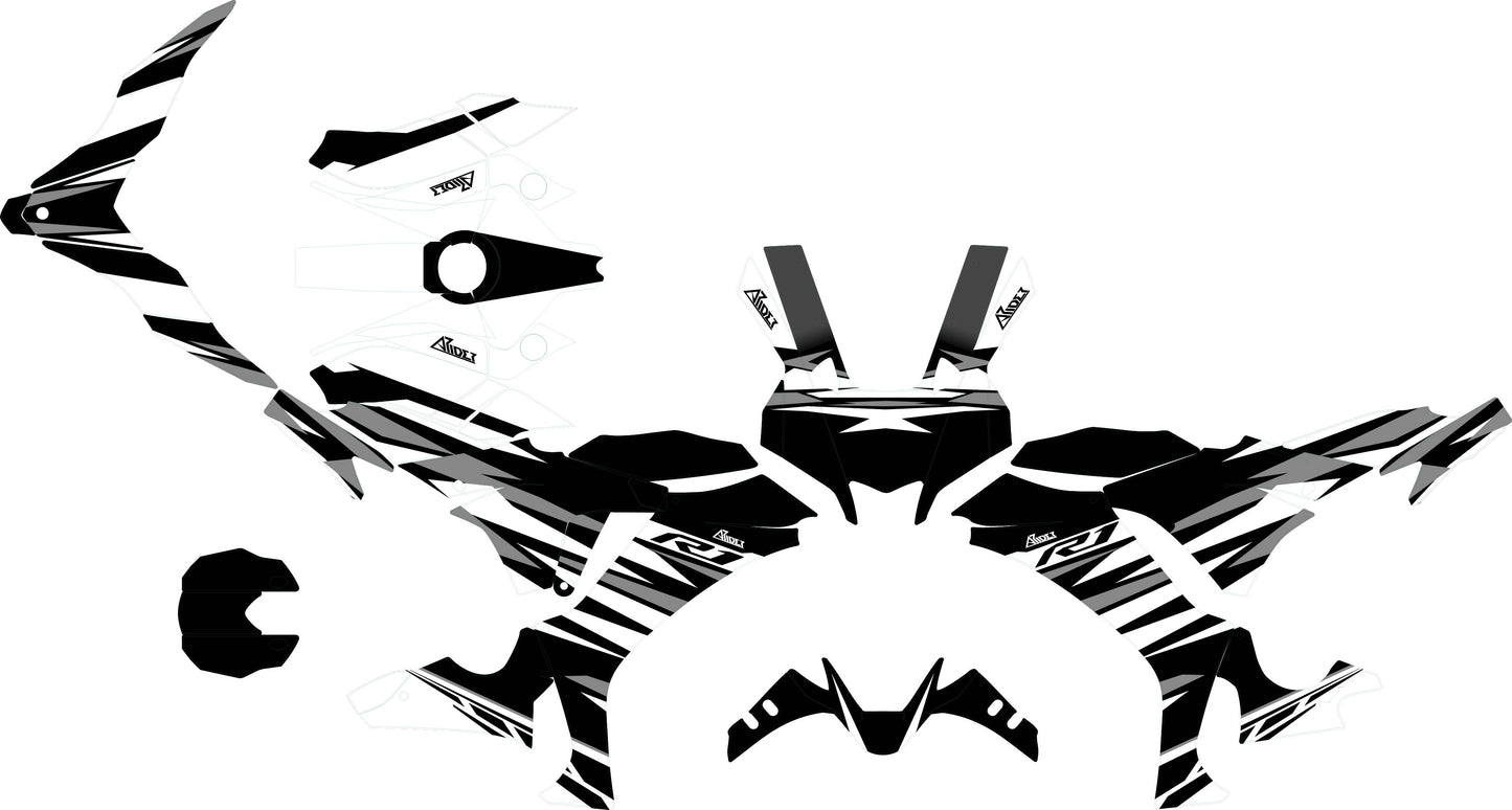 Graphics Kit suitable for Yamaha R1 - Beast Edition