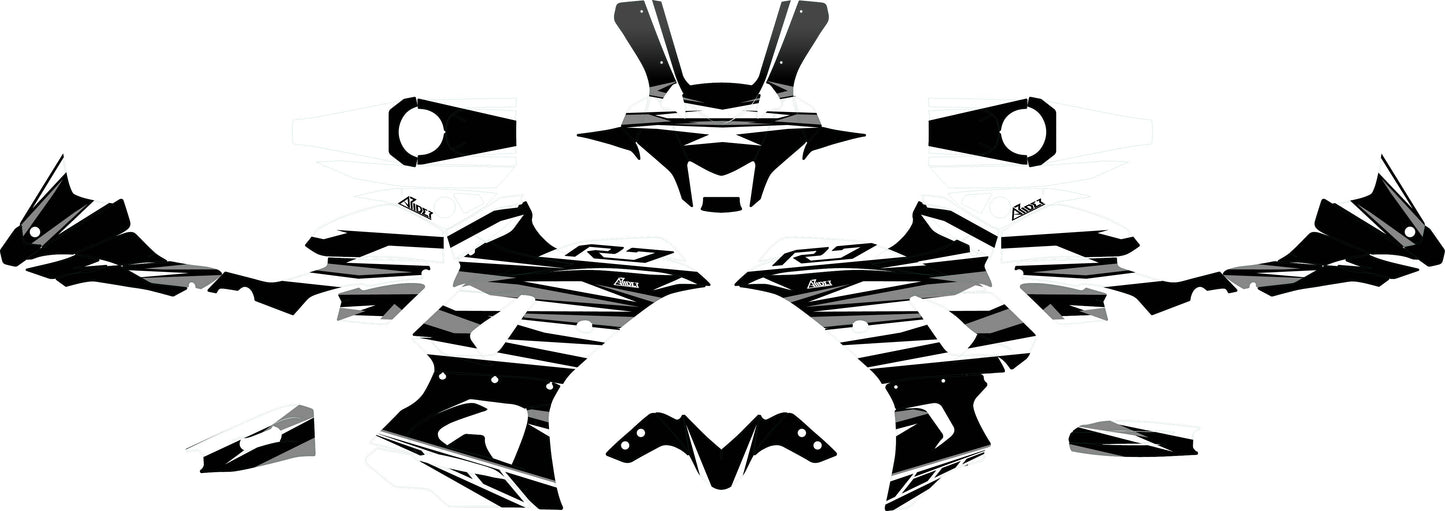 Graphics Kit suitable for Yamaha R7 - Beast Edition