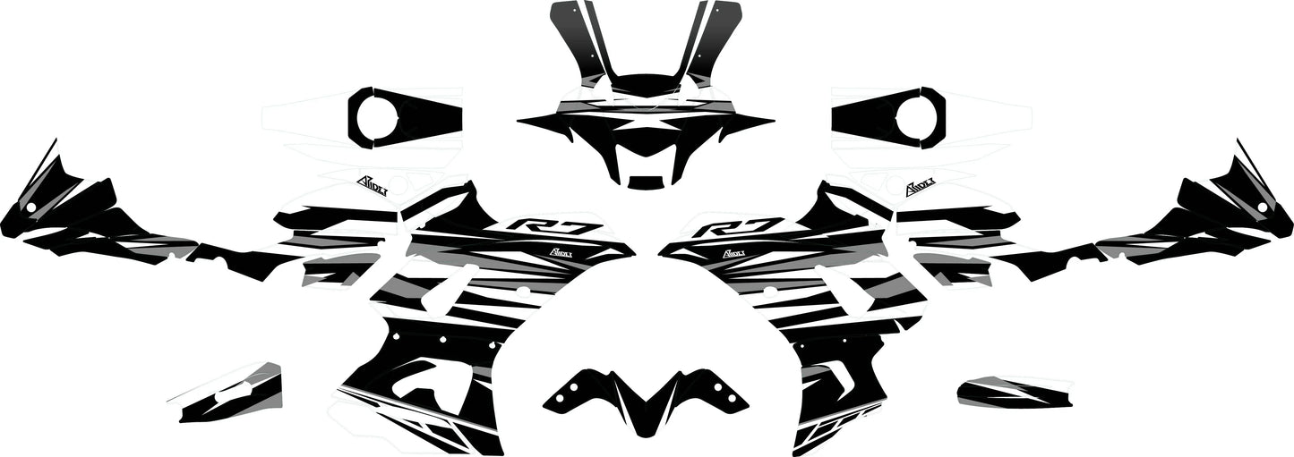 Dekor passend für Yamaha R7 - Beast Edition - Arider