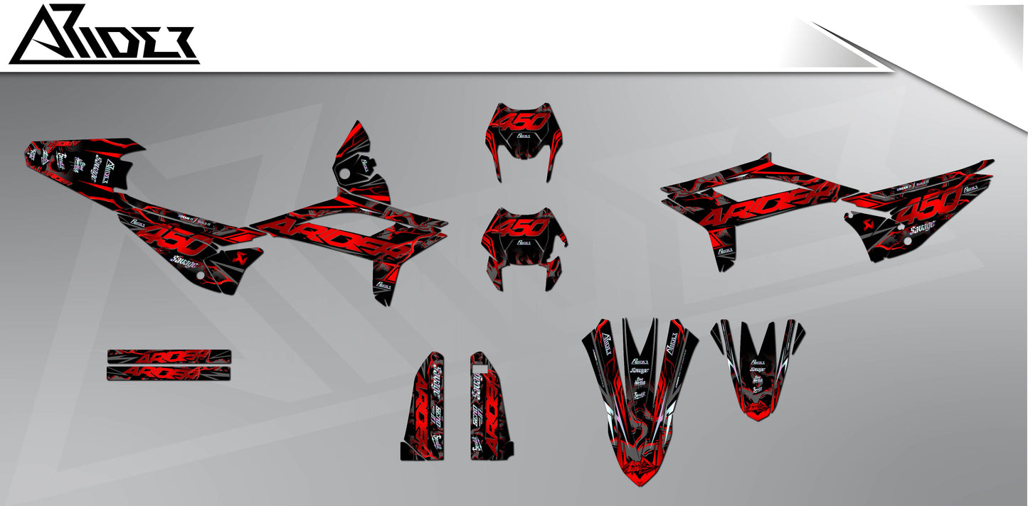 Graphics Kit suitable for Beta RR 50 / 125 - Vortex Edition