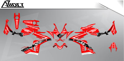 Graphics Kit suitable for Honda CBR 650 R - Race Edition