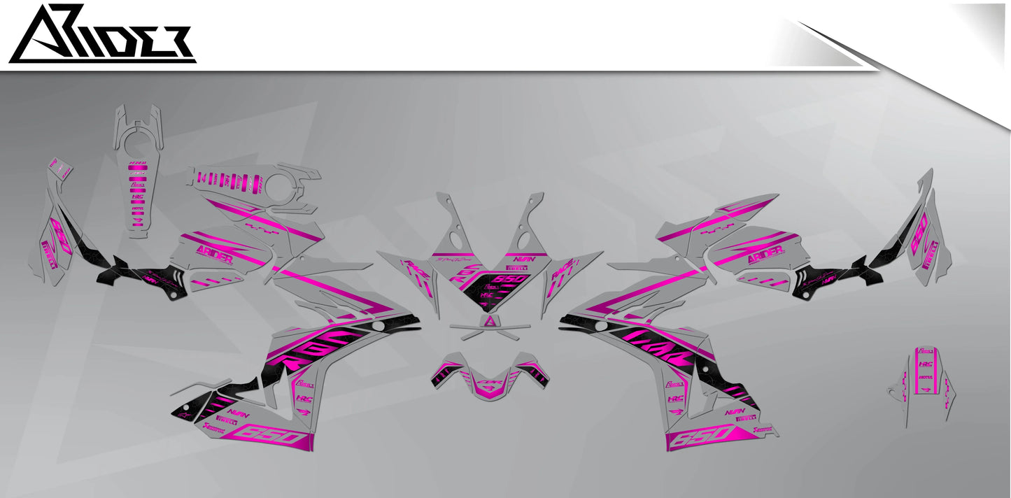 Dekor passend für Honda CBR 650 R - Race Edition - Arider