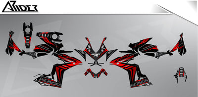 Graphics Kit suitable for Honda CBR 650 R - Nitro Edition