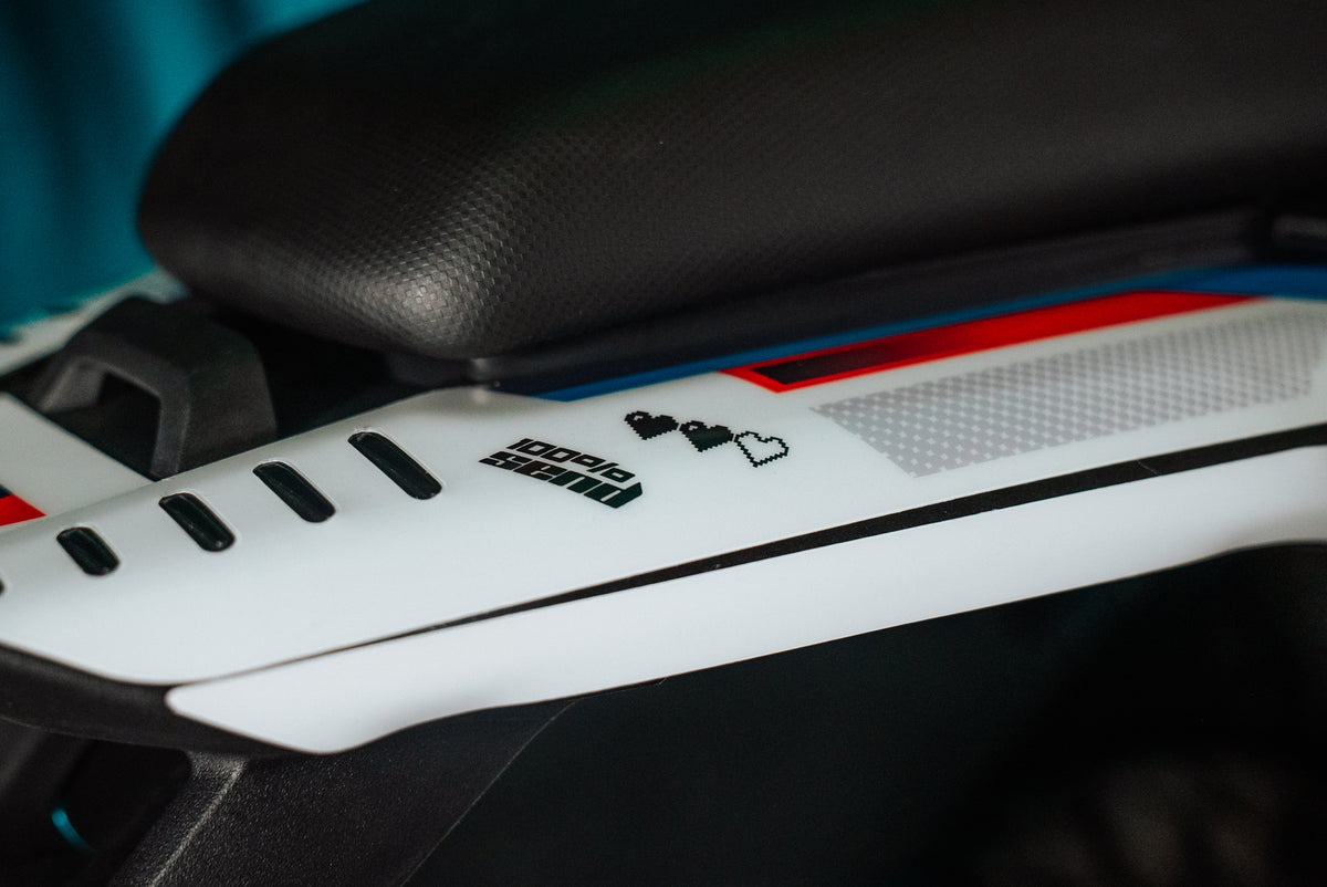 Kit de pegatinas adecuado para BMW F 450 GS - Edición Slim