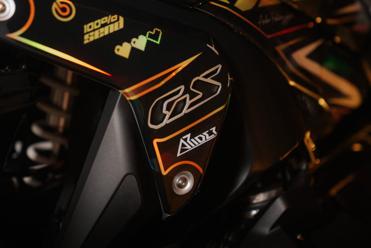 Kit grafiche adatto per BMW R 1300 GS - Edizione Crash