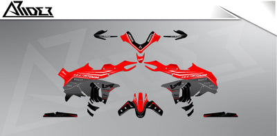 Graphics Kit suitable for Ducati Multistrada V4 - Explorer Edition