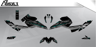 Dekor passend für KTM Duke 125 - Phase Edition - Arider