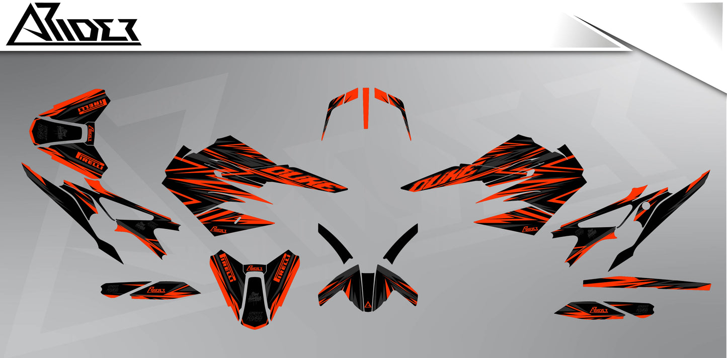 Graphics Kit suitable for KTM Duke 890 (R) - Prime Edition