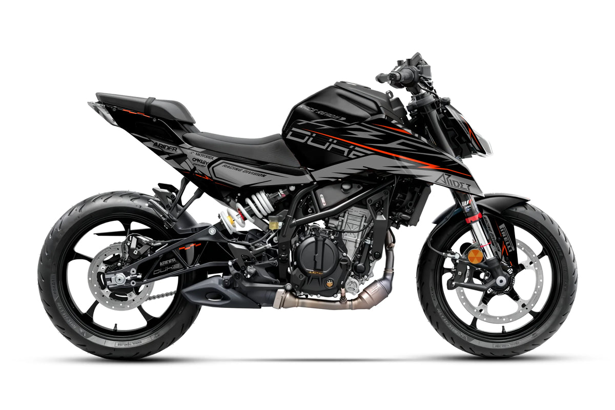Dekor passend für KTM Duke 125 - Phase Edition - Arider