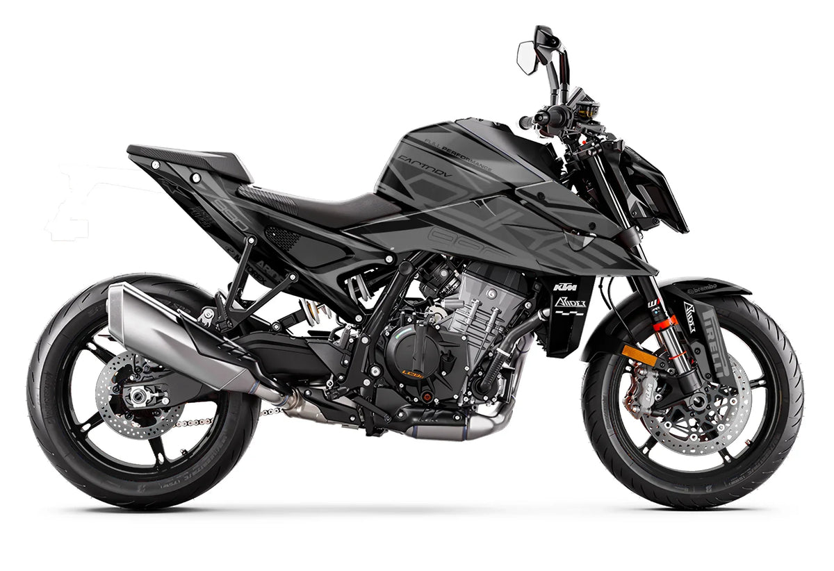 Dekor passend für KTM Duke 990 - Clean Edition - Arider