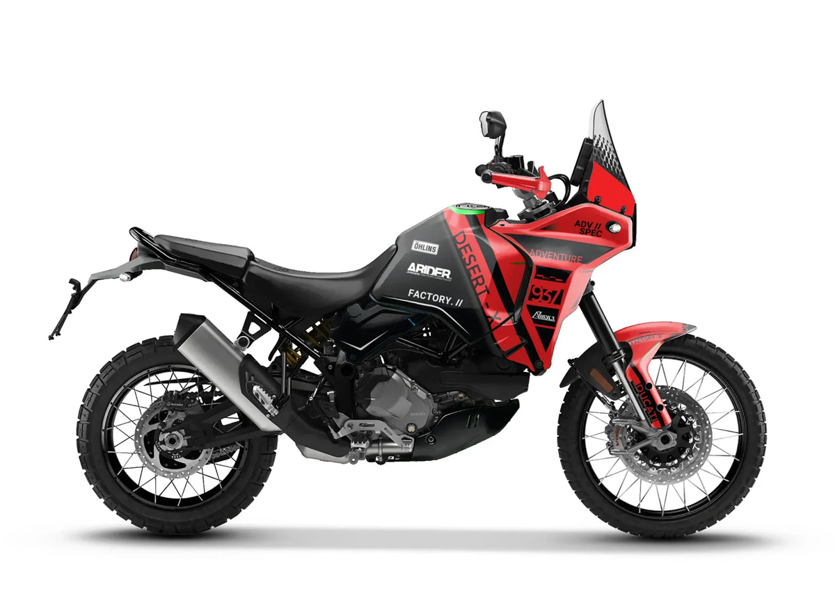 Dekor passend für Ducati DesertX - Adventure Edition - Arider