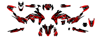 Graphics Kit suitable for Ducati Hypermotard Mono 698 - Duplex Edition