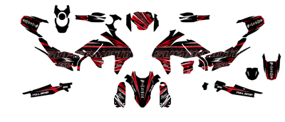 Graphics Kit suitable for Ducati Hypermotard Mono 698 - Swifty Edition