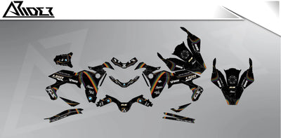 Dekor passend für BMW F 900 GS Dekor - Spectrum Edition - Arider