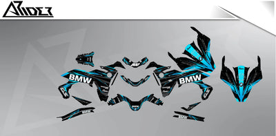 Dekor passend für BMW F 900 GS Dekor - Trekker Edition - Arider