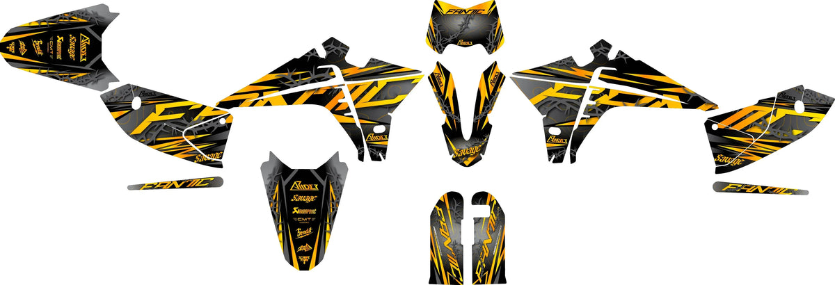 Dekor passend für Fantic XMF 50 / 125 - Razor Edition - Arider