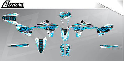 Dekor passend für Fantic XMF 50 / 125 - Edge Edition - Arider