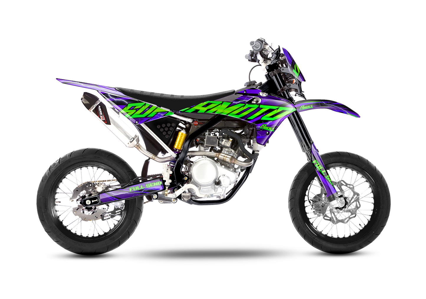 Graphics Kit suitable for Fantic XMF 50 / 125 - Jokehock Edition