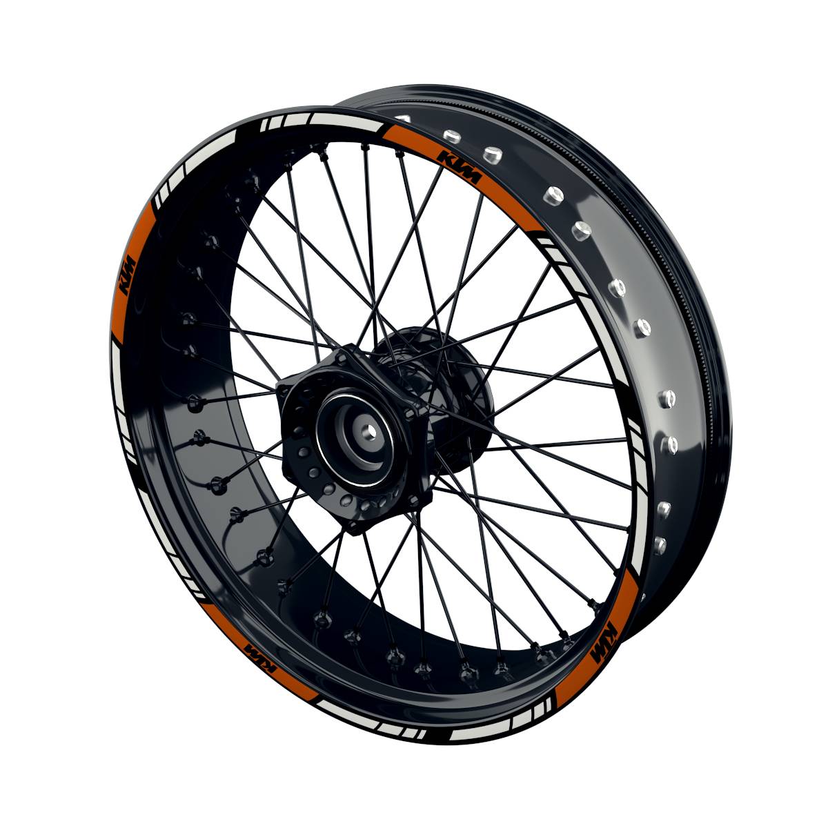 Motorrad Felgenrandaufkleber - KTM V1